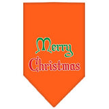 Merry Christmas Screen Print Bandana