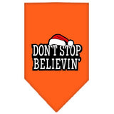 Dont Stop Believin Screen Print Bandana