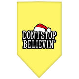 Dont Stop Believin Screen Print Bandana