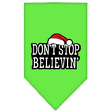 Dont Stop Believin Screen Print Bandana