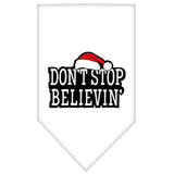 Dont Stop Believin Screen Print Bandana