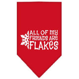 All My Friends Are Flakes Screen Print Bandana