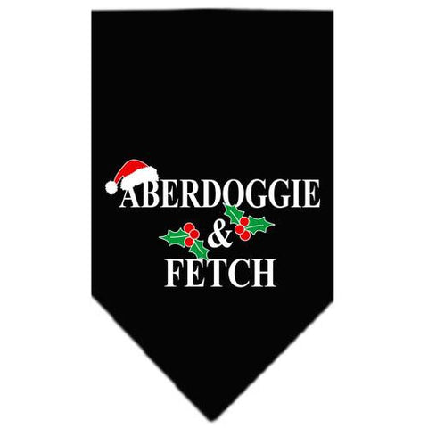 Aberdoggie Christmas Screen Print Bandana