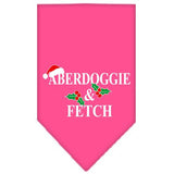 Aberdoggie Christmas Screen Print Bandana