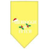 Aberdoggie Christmas Screen Print Bandana