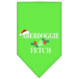 Aberdoggie Christmas Screen Print Bandana