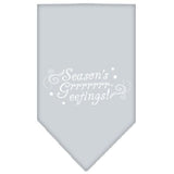 Seasons Greetings Screen Print Bandana