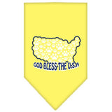 God Bless Usa Screen Print Bandana