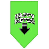 Happy Meter Screen Print Bandana