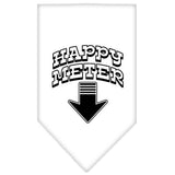 Happy Meter Screen Print Bandana