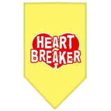 Heart Breaker Screen Print Bandana