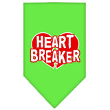 Heart Breaker Screen Print Bandana