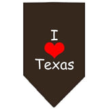 I Heart Texas Screen Print Bandana