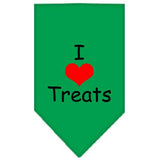 I Heart Treats Screen Print Bandana