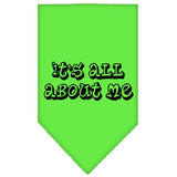 It's All About Me Screen Print Bandana