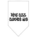 It's All About Me Screen Print Bandana