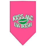 Kiss Me I'm Irish Screen Print Bandana