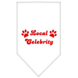 Local Celebrity Screen Print Bandana