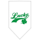 Lucky Swoosh Screen Print Bandana