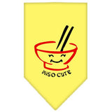 Miso Cute Screen Print Bandana