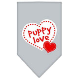 Puppy Love Screen Print Bandana