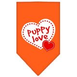 Puppy Love Screen Print Bandana