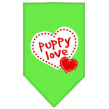 Puppy Love Screen Print Bandana