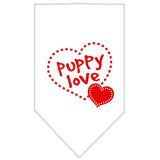 Puppy Love Screen Print Bandana