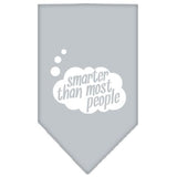 Smarter Then Most People Screen Print Bandana