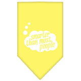 Smarter Then Most People Screen Print Bandana