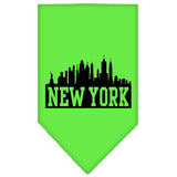 New York Skyline Screen Print Bandana