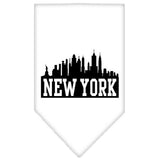 New York Skyline Screen Print Bandana