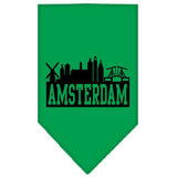 Amsterdam Skyline Screen Print Bandana