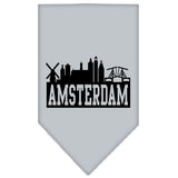 Amsterdam Skyline Screen Print Bandana