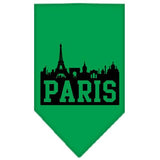 Paris Skyline Screen Print Bandana