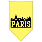 Paris Skyline Screen Print Bandana