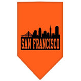 San Francisco Skyline Screen Print Bandana