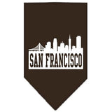 San Francisco Skyline Screen Print Bandana