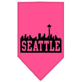 Seattle Skyline Screen Print Bandana