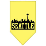 Seattle Skyline Screen Print Bandana