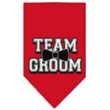 Team Groom Screen Print Bandana