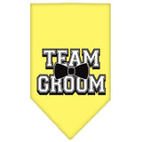 Team Groom Screen Print Bandana