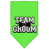 Team Groom Screen Print Bandana