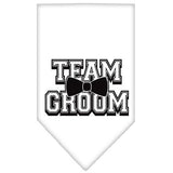 Team Groom Screen Print Bandana