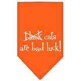 Black Cats Are Bad Luck Screen Print Bandana