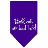 Black Cats Are Bad Luck Screen Print Bandana