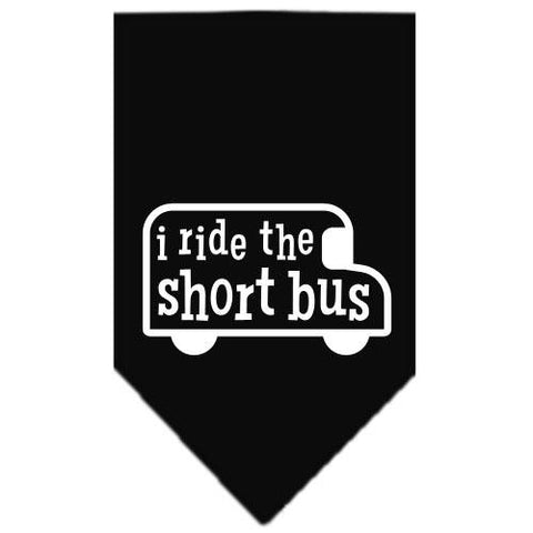 I Ride The Short Bus Screen Print Bandana