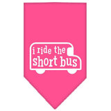 I Ride The Short Bus Screen Print Bandana