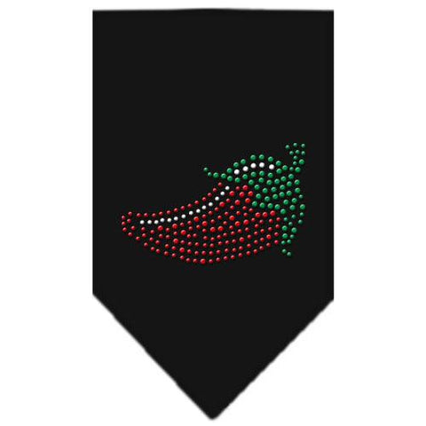 Chili Pepper Rhinestone Bandana