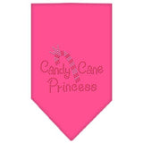 Candy Cane Princess Rhinestone Bandana